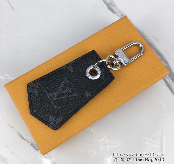 路易威登LV 頂級原單 M67916黑花 ENCHAPPES 鑰匙扣 刻有路易威登品牌標識  ydh1045
